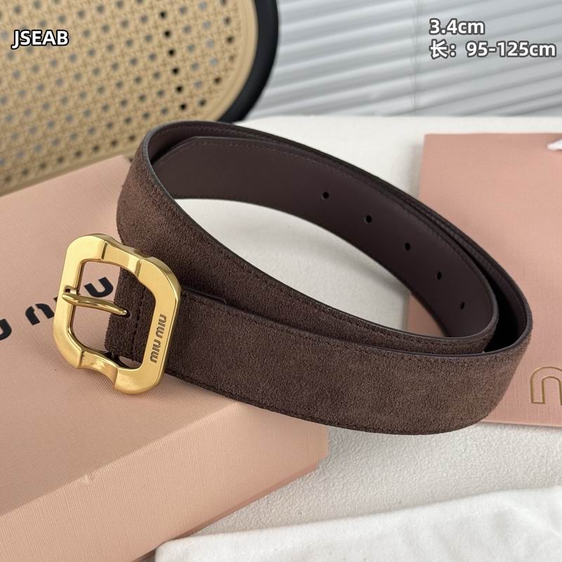Miumiu belt 34mmX95-125cm 8L (27)