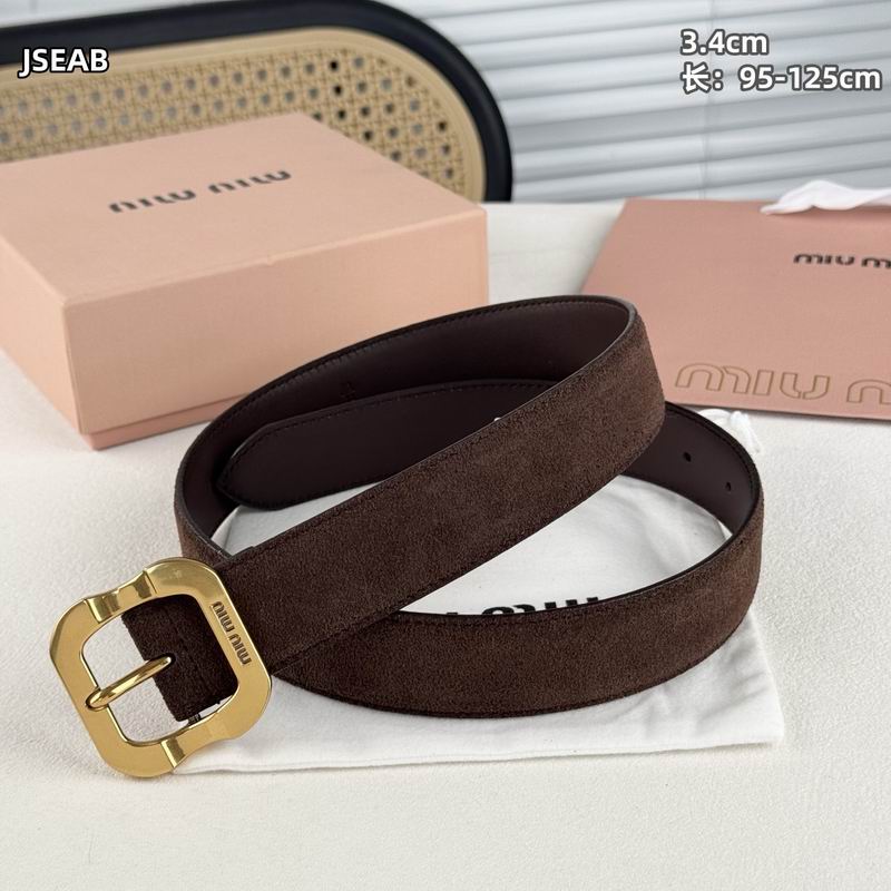 Miumiu belt 34mmX95-125cm 8L (28)