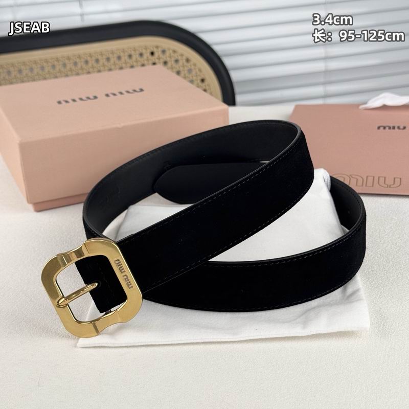 Miumiu belt 34mmX95-125cm 8L (30)
