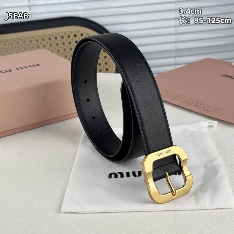 Miumiu belt 34mmX95-125cm 8L (4)