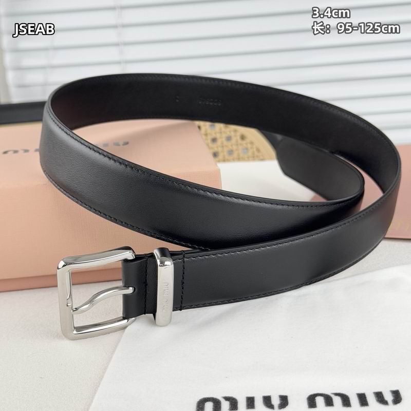 Miumiu belt 34mmX95-125cm 8L (51)