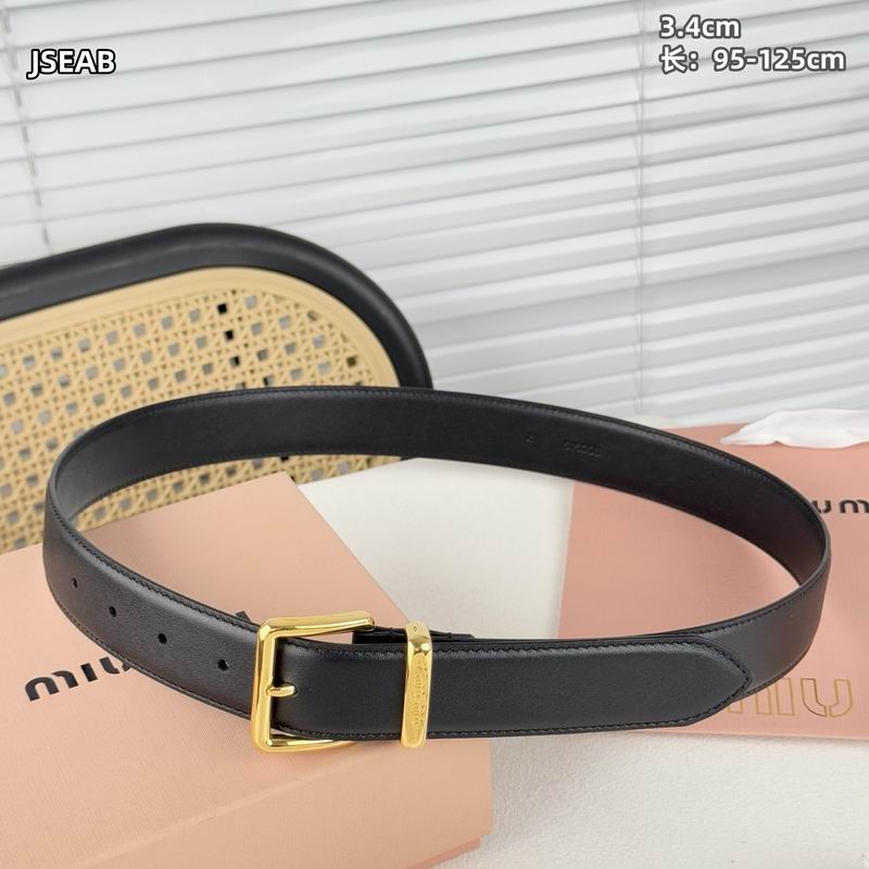 Miumiu belt 34mmX95-125cm 8L (53)