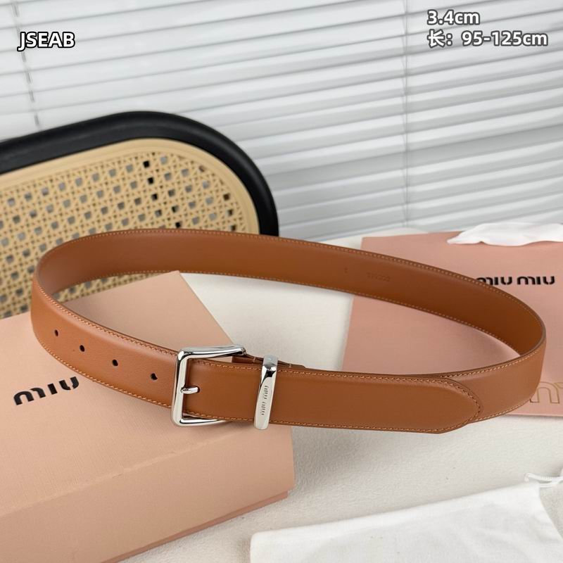 Miumiu belt 34mmX95-125cm 8L (61)