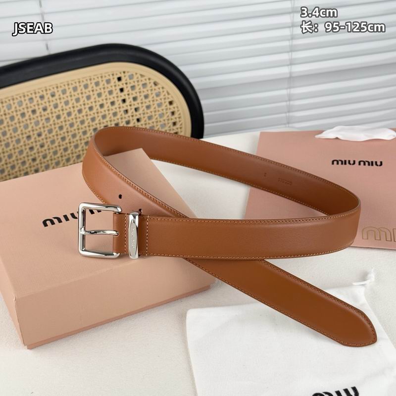 Miumiu belt 34mmX95-125cm 8L (62)