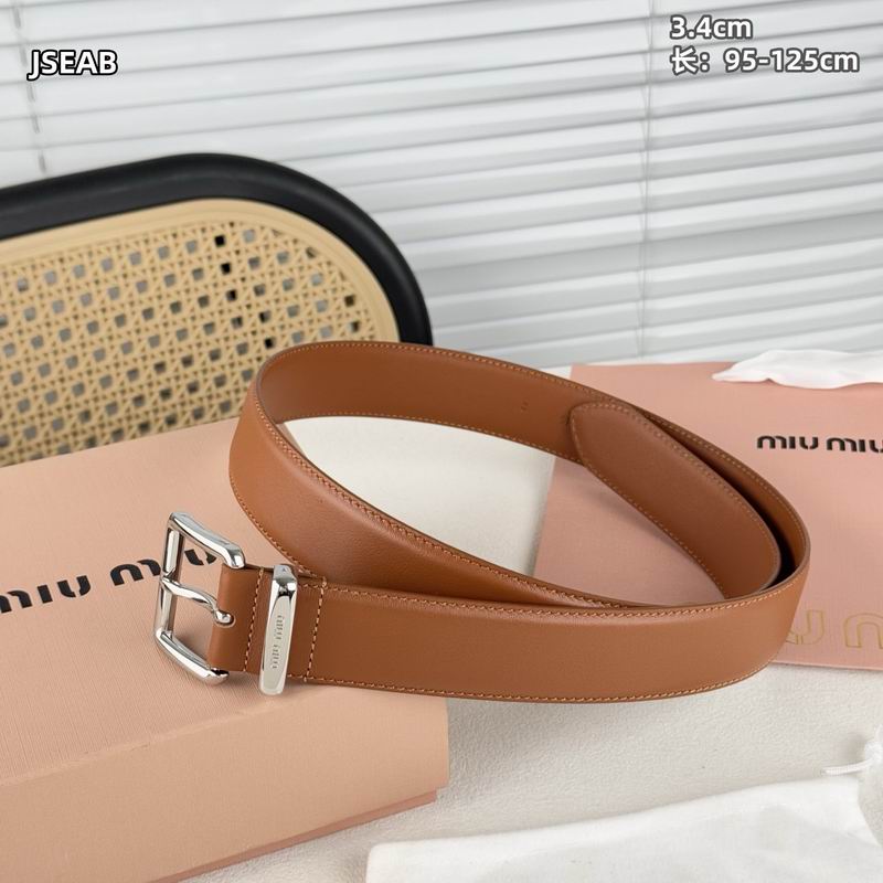 Miumiu belt 34mmX95-125cm 8L (63)