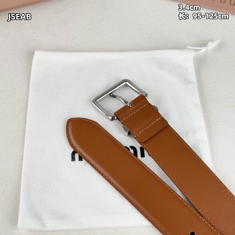 Miumiu belt 34mmX95-125cm 8L (64)
