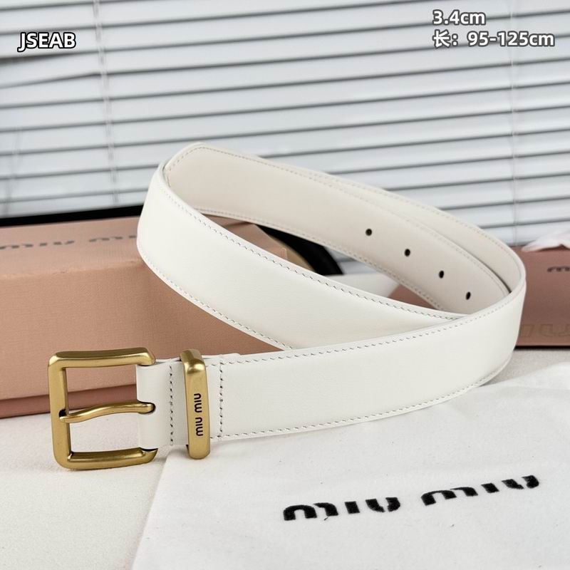 Miumiu belt 34mmX95-125cm 8L (71)