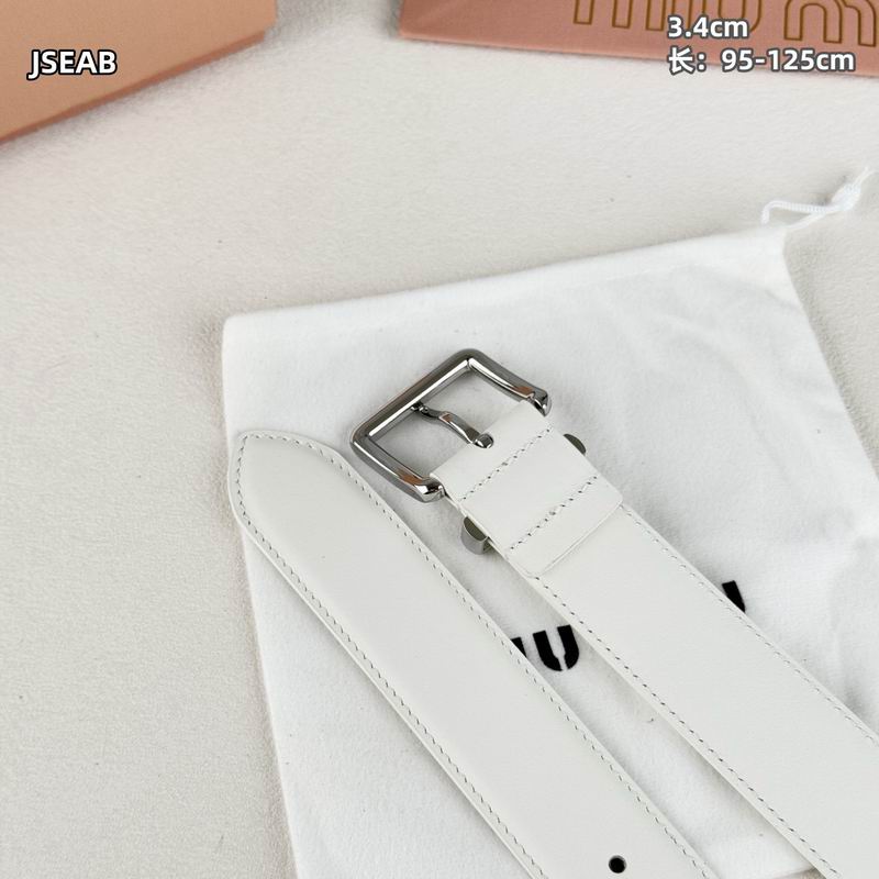 Miumiu belt 34mmX95-125cm 8L (76)