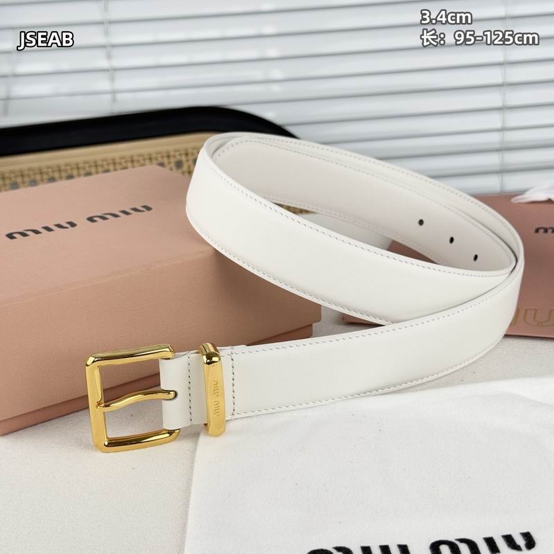 Miumiu belt 34mmX95-125cm 8L (79)