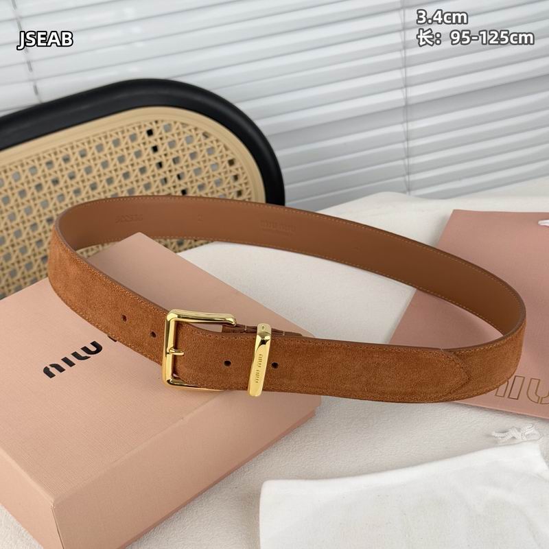 Miumiu belt 34mmX95-125cm 8L (81)