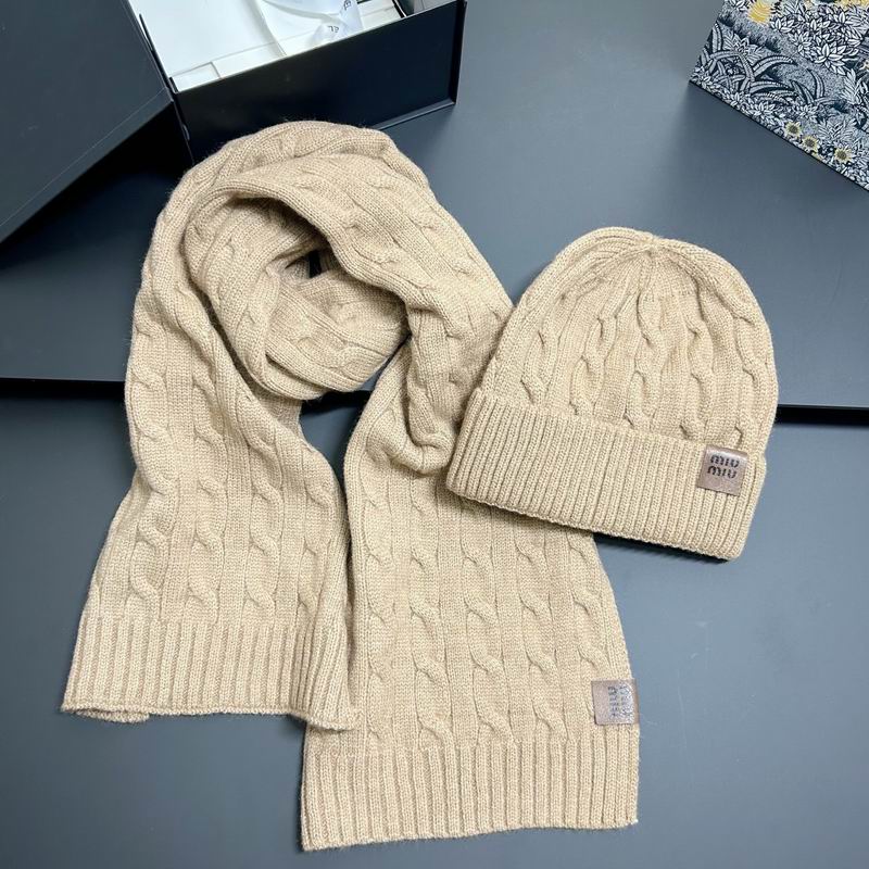 Miumiu scarf hat dx (161)