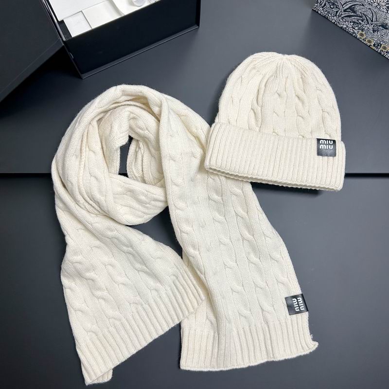 Miumiu scarf hat dx (163)