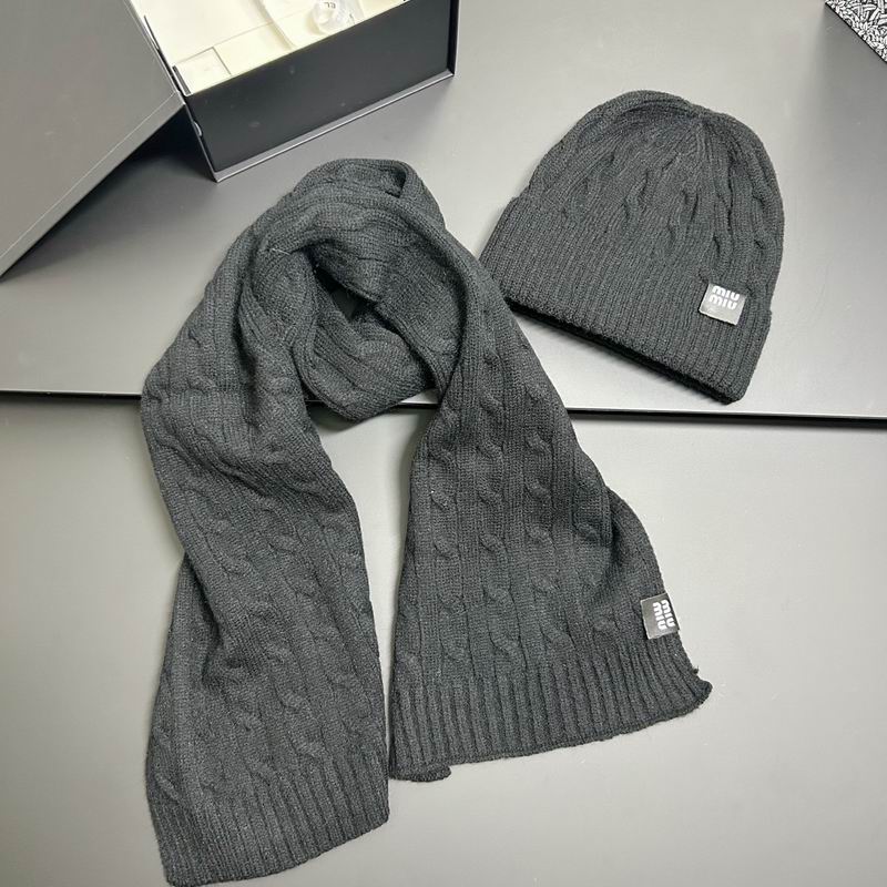 Miumiu scarf hat dx (166)