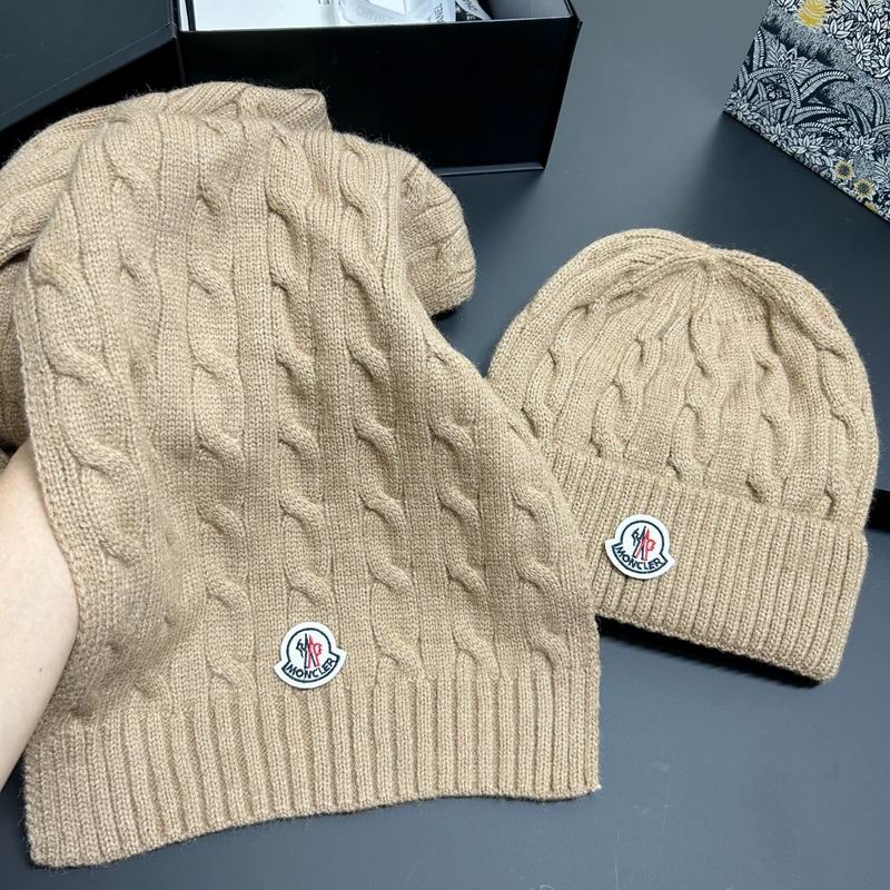 Moncler scarf hat dx (133)