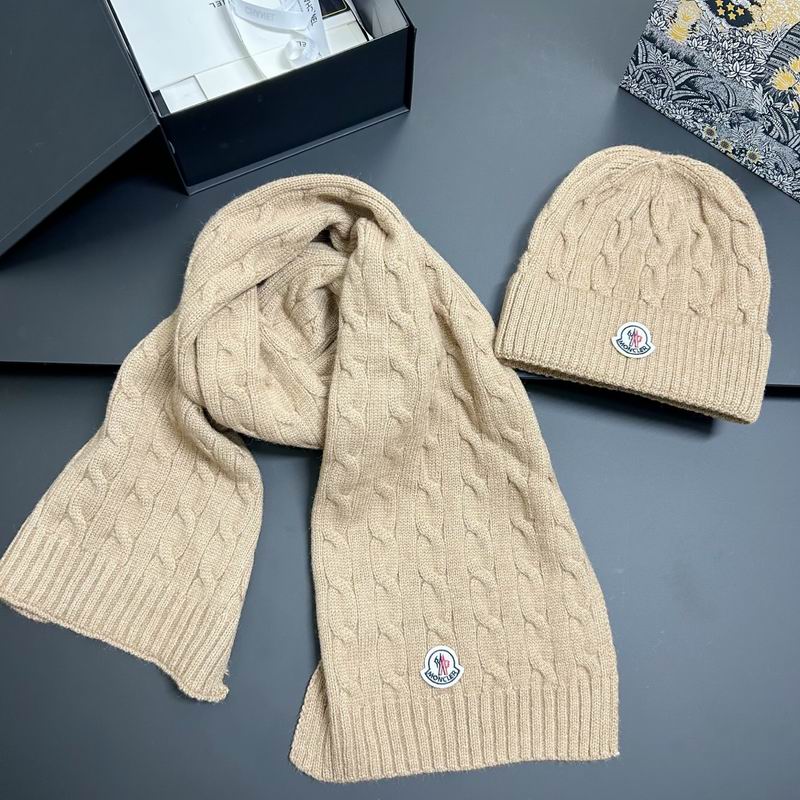 Moncler scarf hat dx (134)