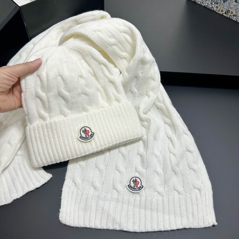 Moncler scarf hat dx (135)