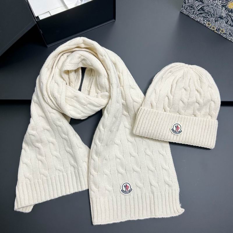 Moncler scarf hat dx (138)