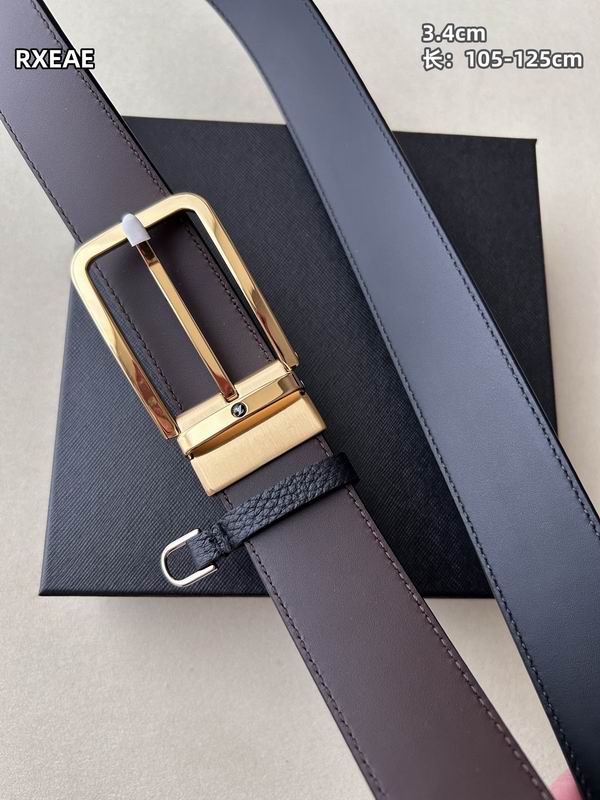 Montblanc belt 34mmX105-125cm 8L (38)