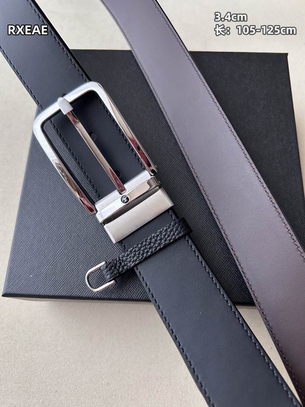 Montblanc belt 34mmX105-125cm 8L (42)