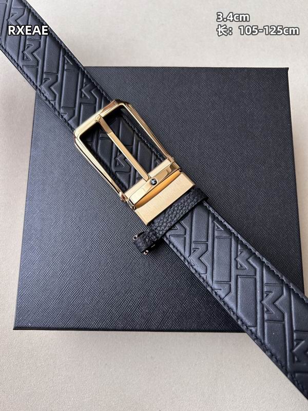 Montblanc belt 34mmX105-125cm 8L (45)