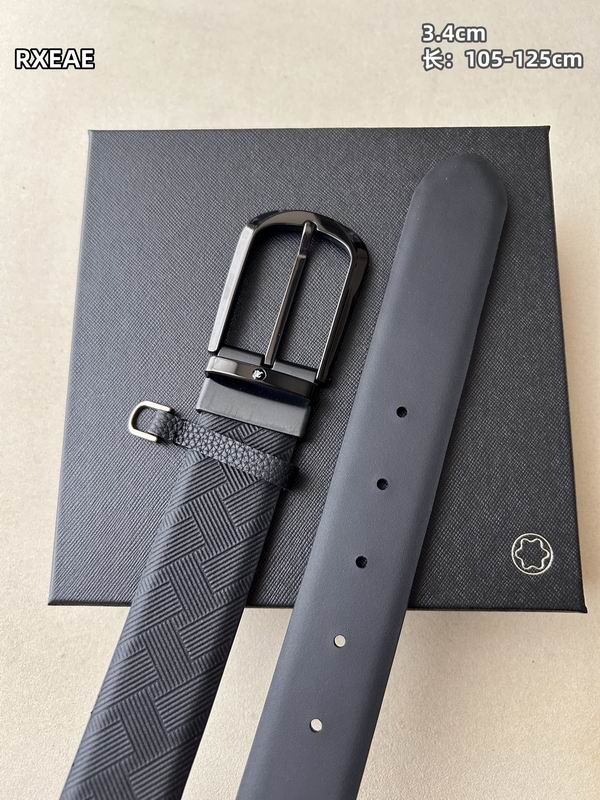 Montblanc belt 34mmX105-125cm 8L (55)