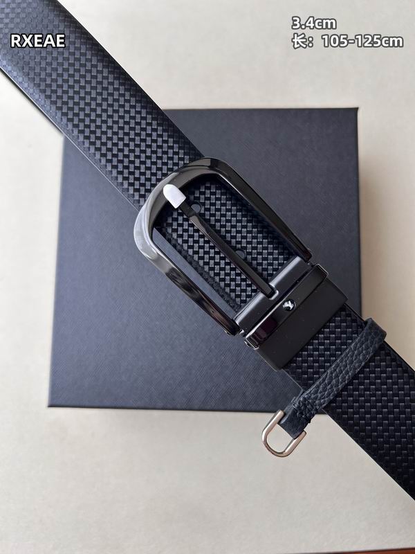Montblanc belt 34mmX105-125cm 8L (65)