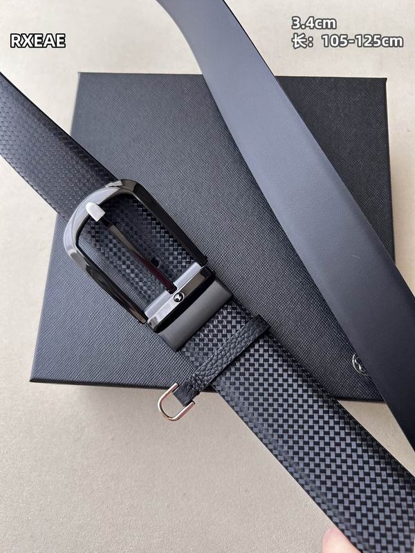 Montblanc belt 34mmX105-125cm 8L (66)