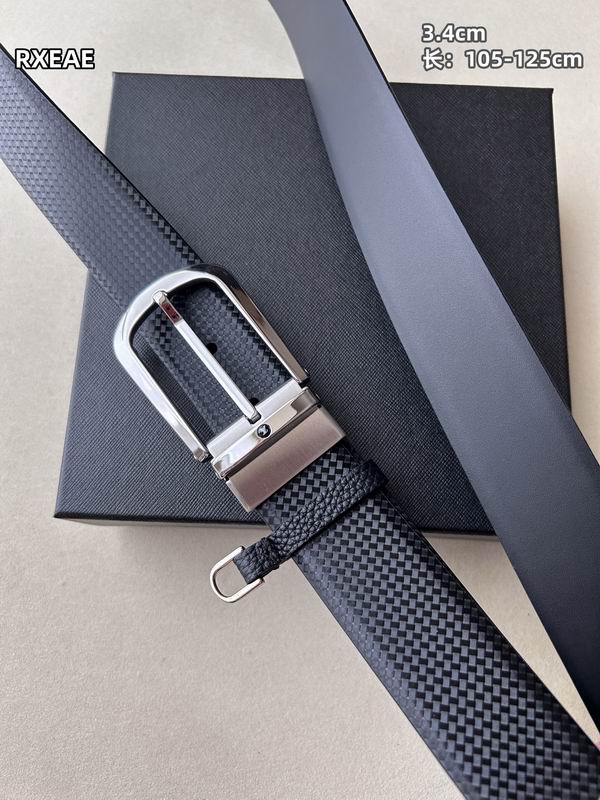 Montblanc belt 34mmX105-125cm 8L (74)