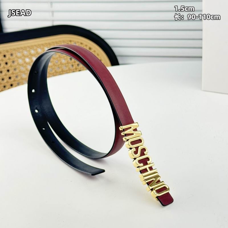 Moschino belt 15mmX90-110cm 8L (10)
