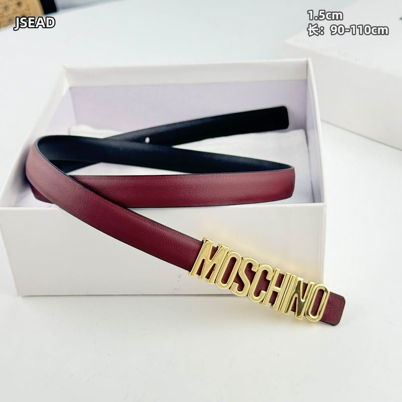 Moschino belt 15mmX90-110cm 8L (11)