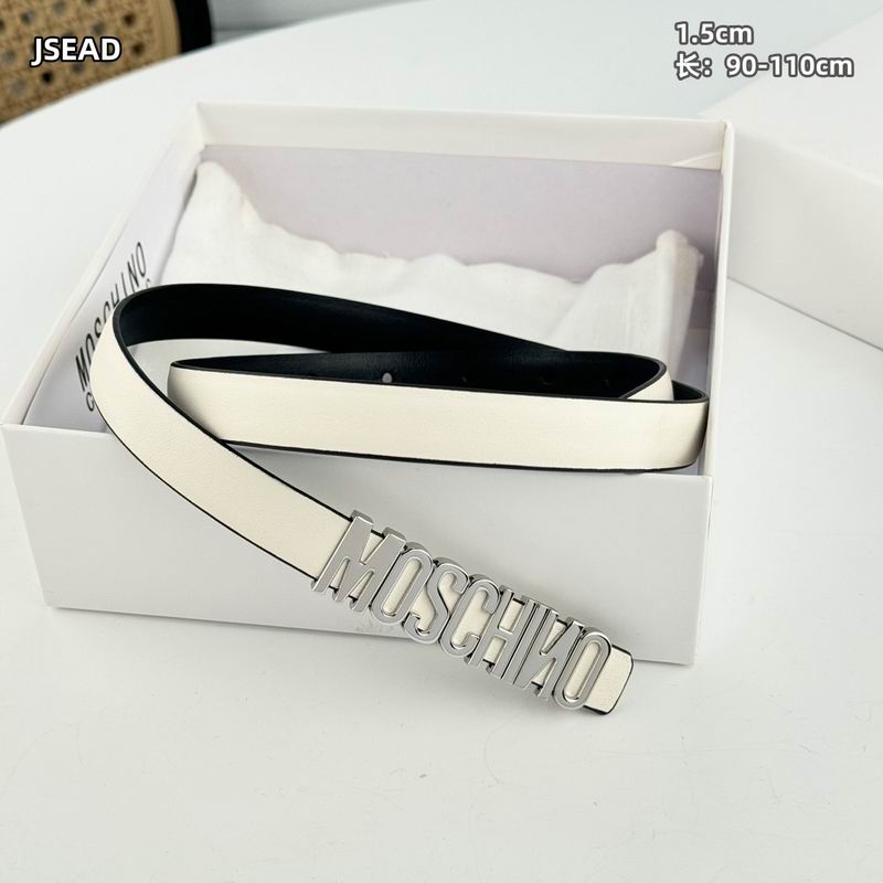 Moschino belt 15mmX90-110cm 8L (3)