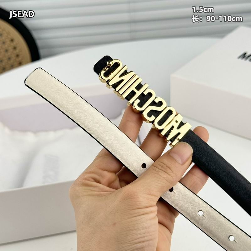 Moschino belt 15mmX90-110cm 8L (8)