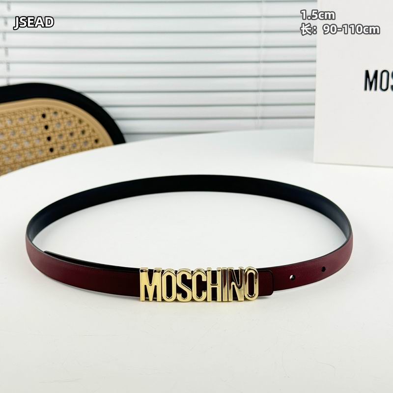 Moschino belt 15mmX90-110cm 8L (9)