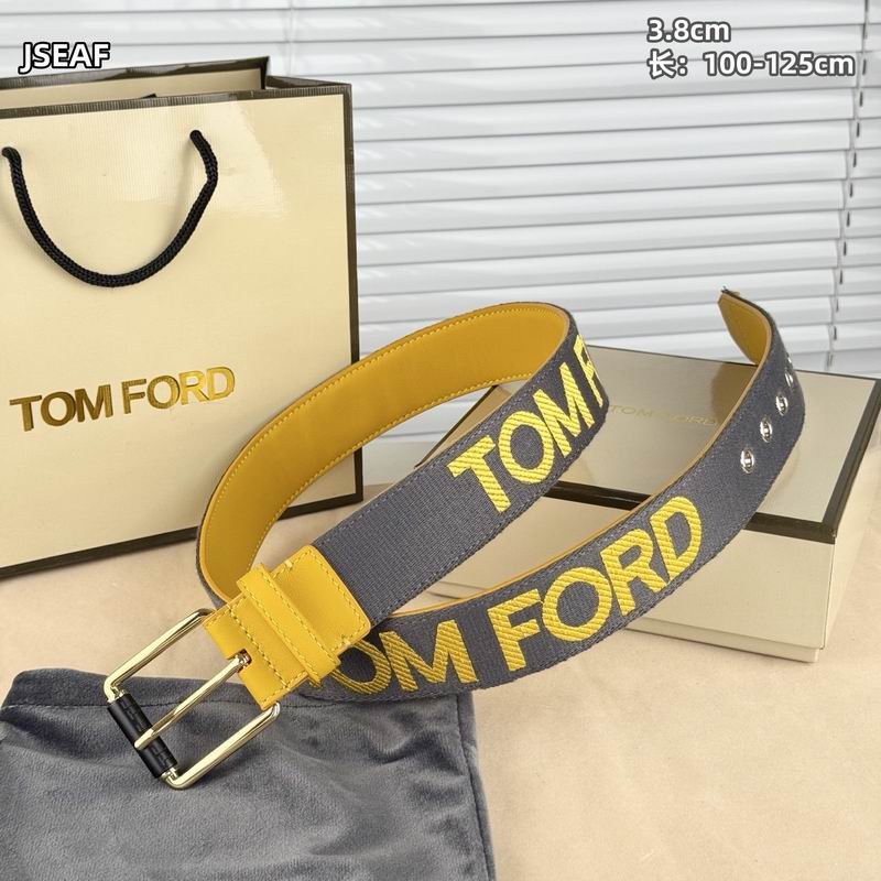 Tom Ford belt 针扣38mmX00-125cm 8L (4)