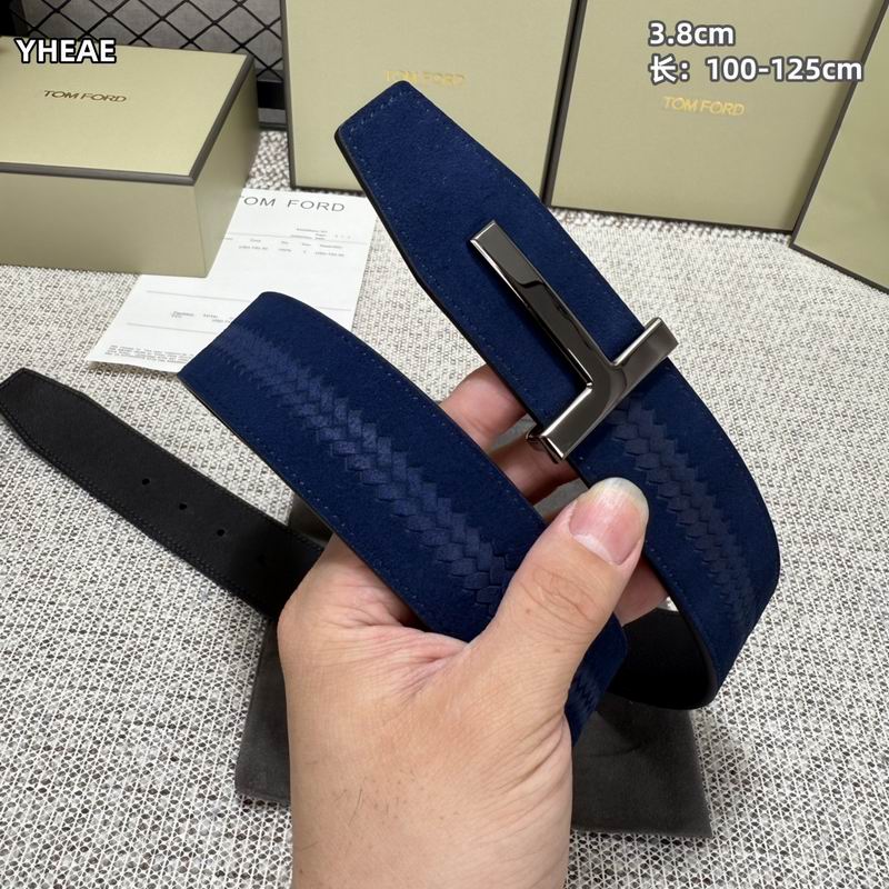 Tom Ford belt 38mmX100-125cm 8L (103)
