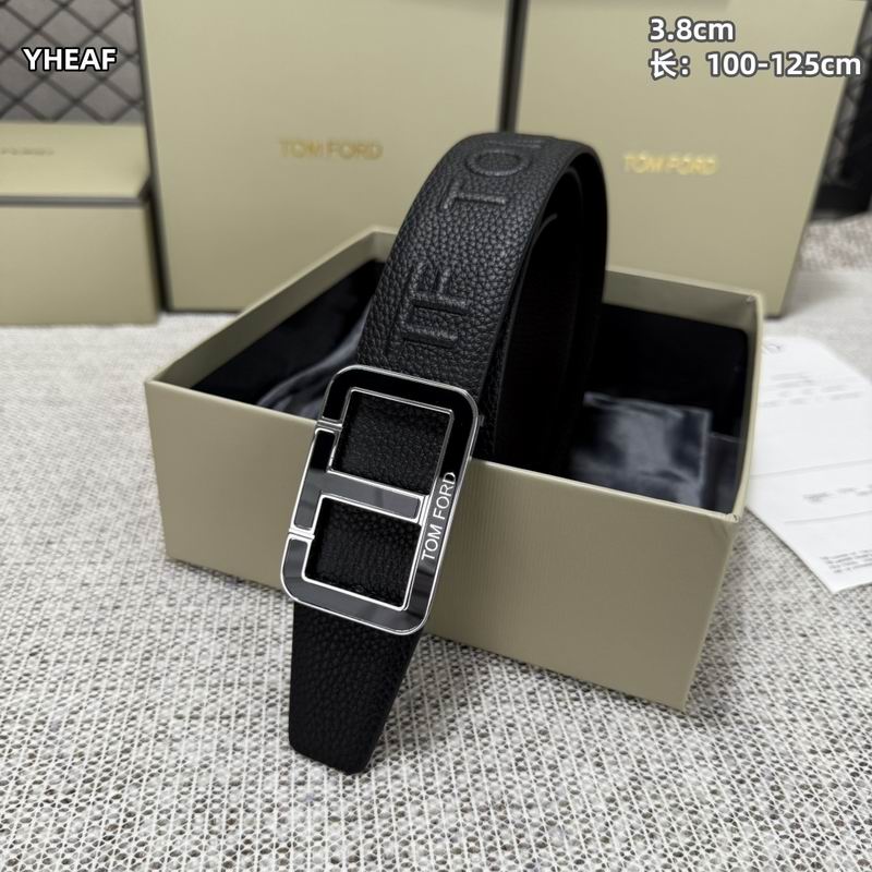 Tom Ford belt 38mmX100-125cm 8L (103)