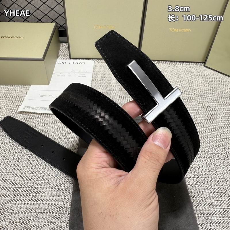 Tom Ford belt 38mmX100-125cm 8L (104)