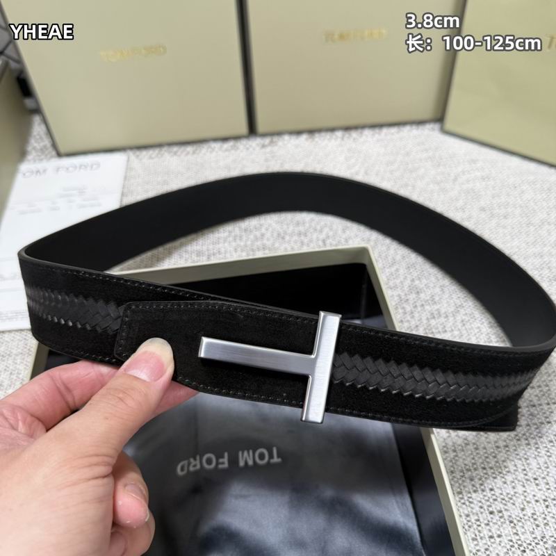 Tom Ford belt 38mmX100-125cm 8L (107)
