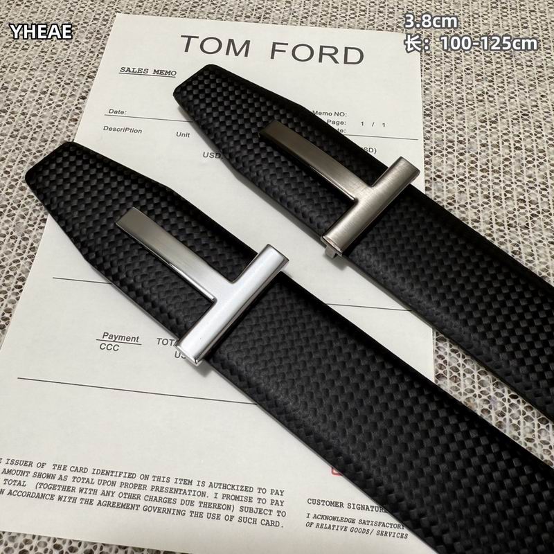 Tom Ford belt 38mmX100-125cm 8L (116)