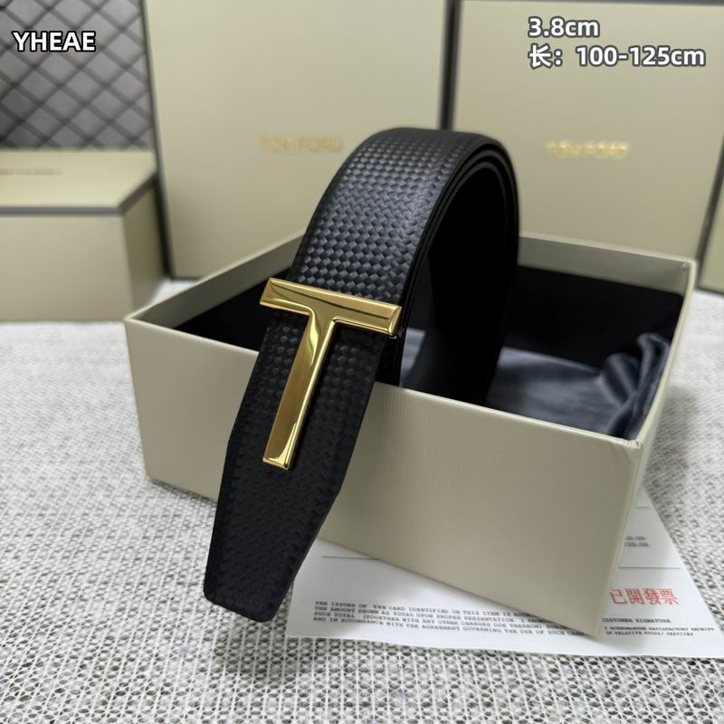 Tom Ford belt 38mmX100-125cm 8L (117)