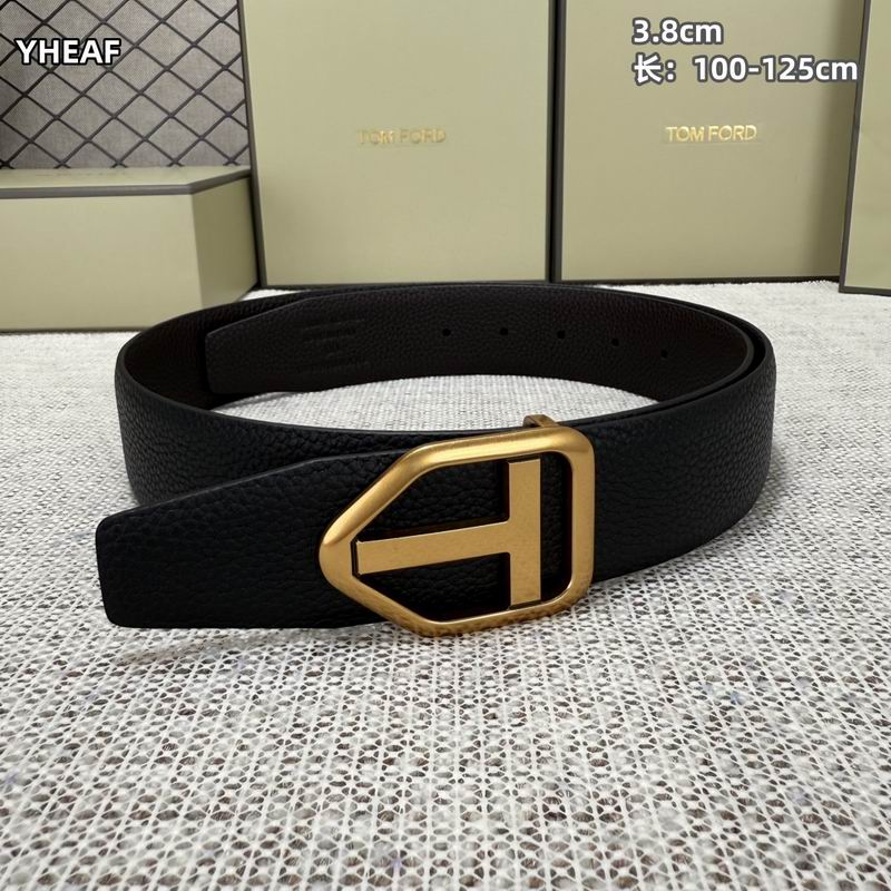 Tom Ford belt 38mmX100-125cm 8L (132)