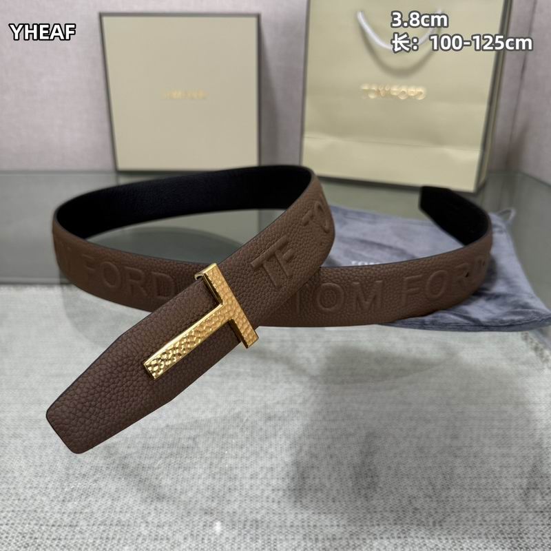 Tom Ford belt 38mmX100-125cm 8L (158)