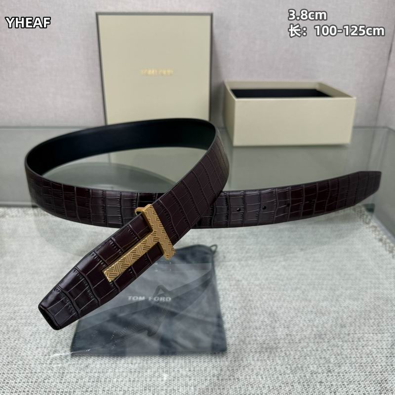 Tom Ford belt 38mmX100-125cm 8L (171)