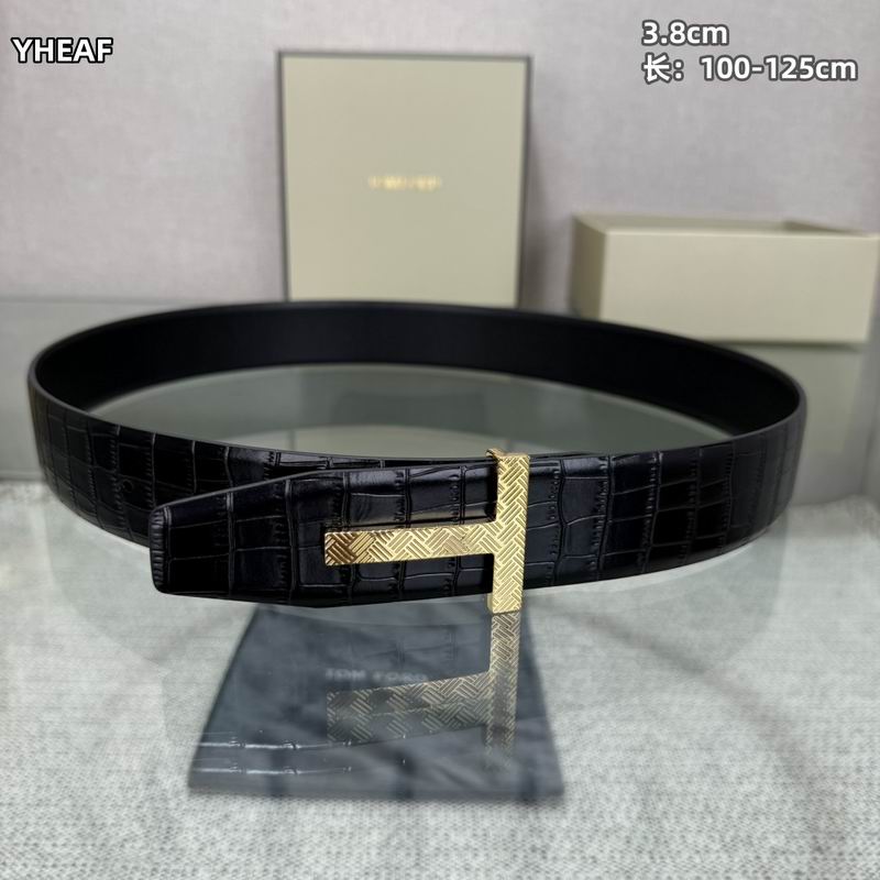 Tom Ford belt 38mmX100-125cm 8L (179)