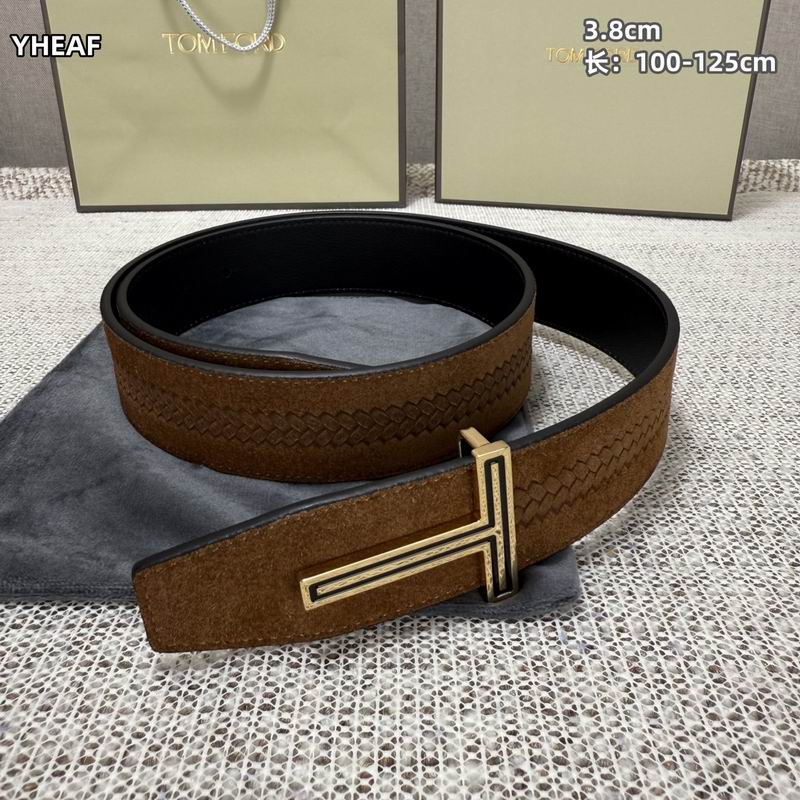Tom Ford belt 38mmX100-125cm 8L (204)