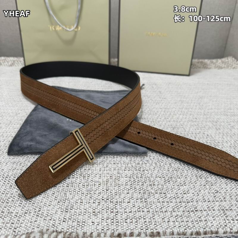 Tom Ford belt 38mmX100-125cm 8L (207)
