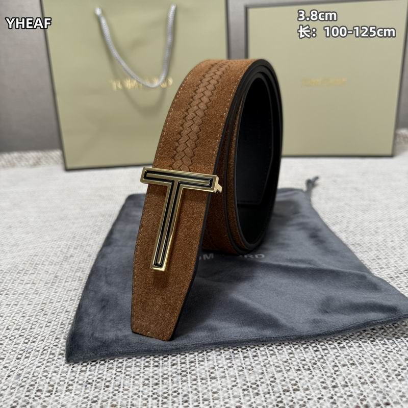 Tom Ford belt 38mmX100-125cm 8L (209)