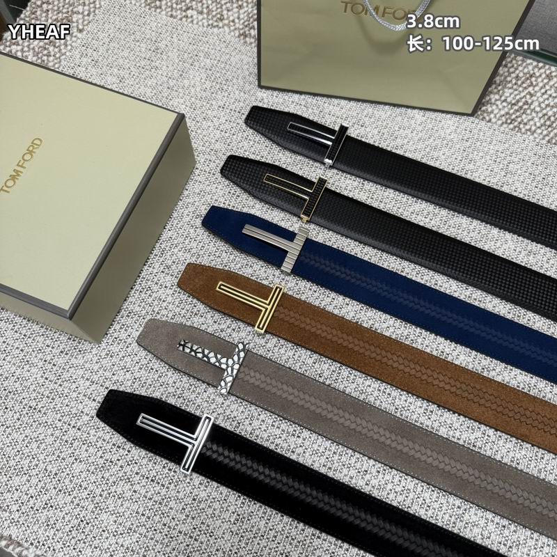 Tom Ford belt 38mmX100-125cm 8L (221)