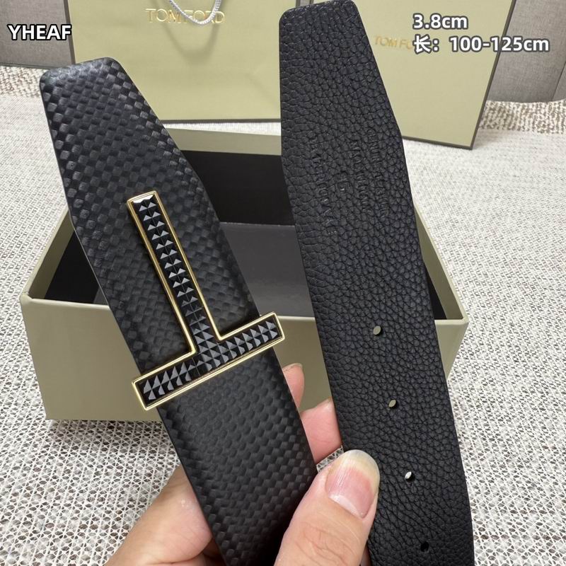 Tom Ford belt 38mmX100-125cm 8L (223)