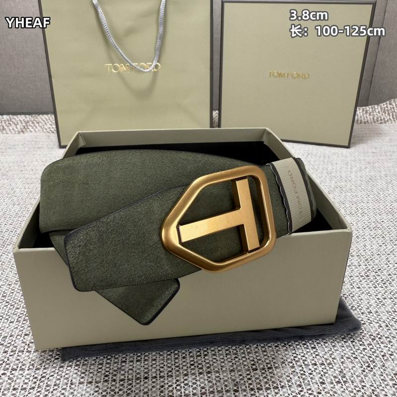 Tom Ford belt 38mmX100-125cm 8L (239)